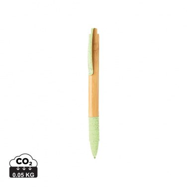 Logotrade corporate gift image of: Bamboo & wheat straw pen